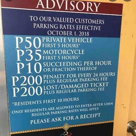 Cubao Manhattan Heights, Unit 8Bc Tower B, 1 Br Manila Zewnętrze zdjęcie